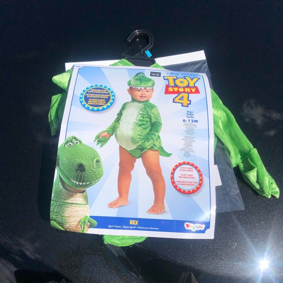 Rex Baby Halloween Costume - Toy Story 4 - Picture 3 of 3